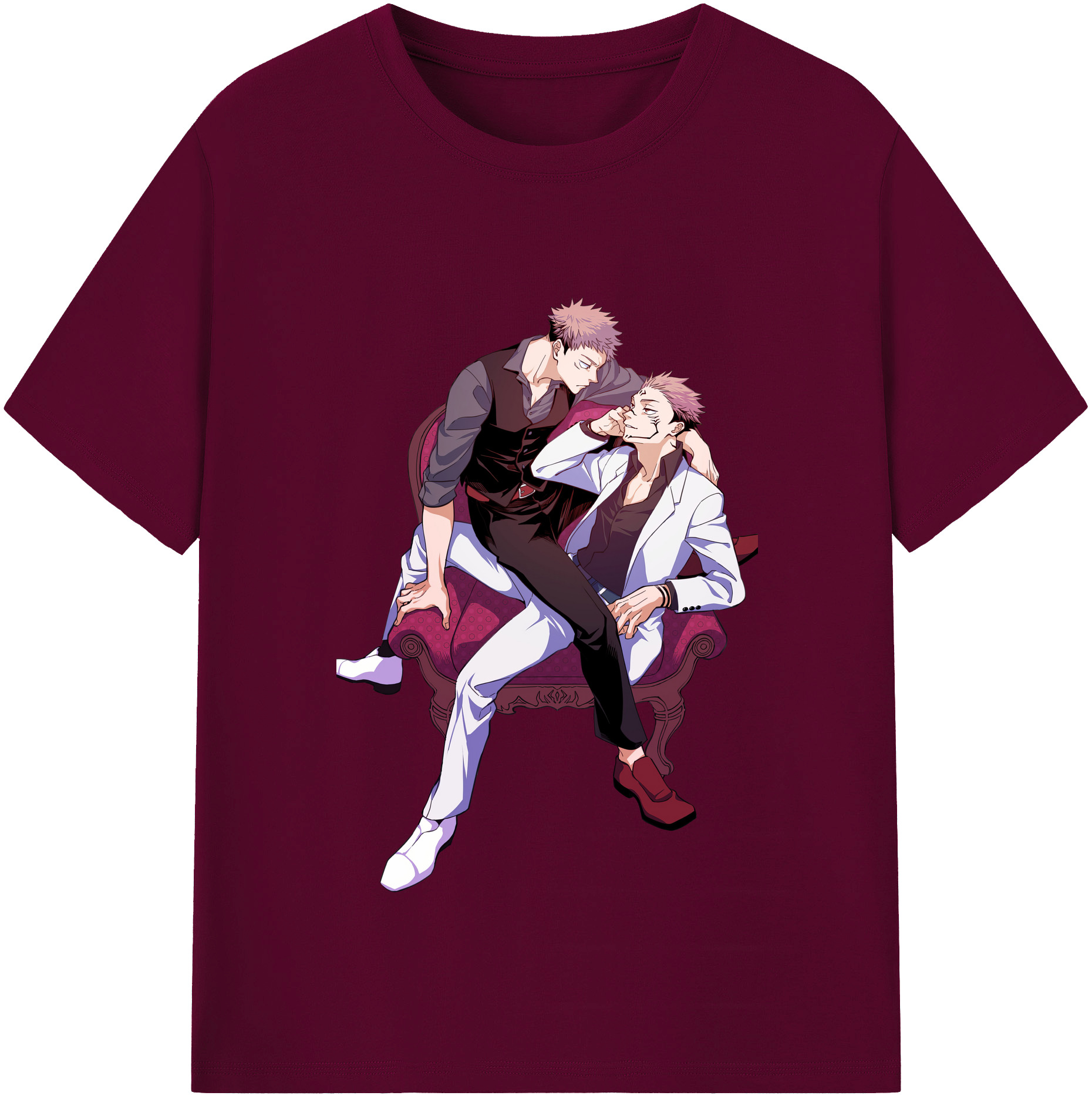 （画像用） 呪術廻戦 Jujutsu Kaisen レディースカジュアルプリントTシャツ（綿100％）